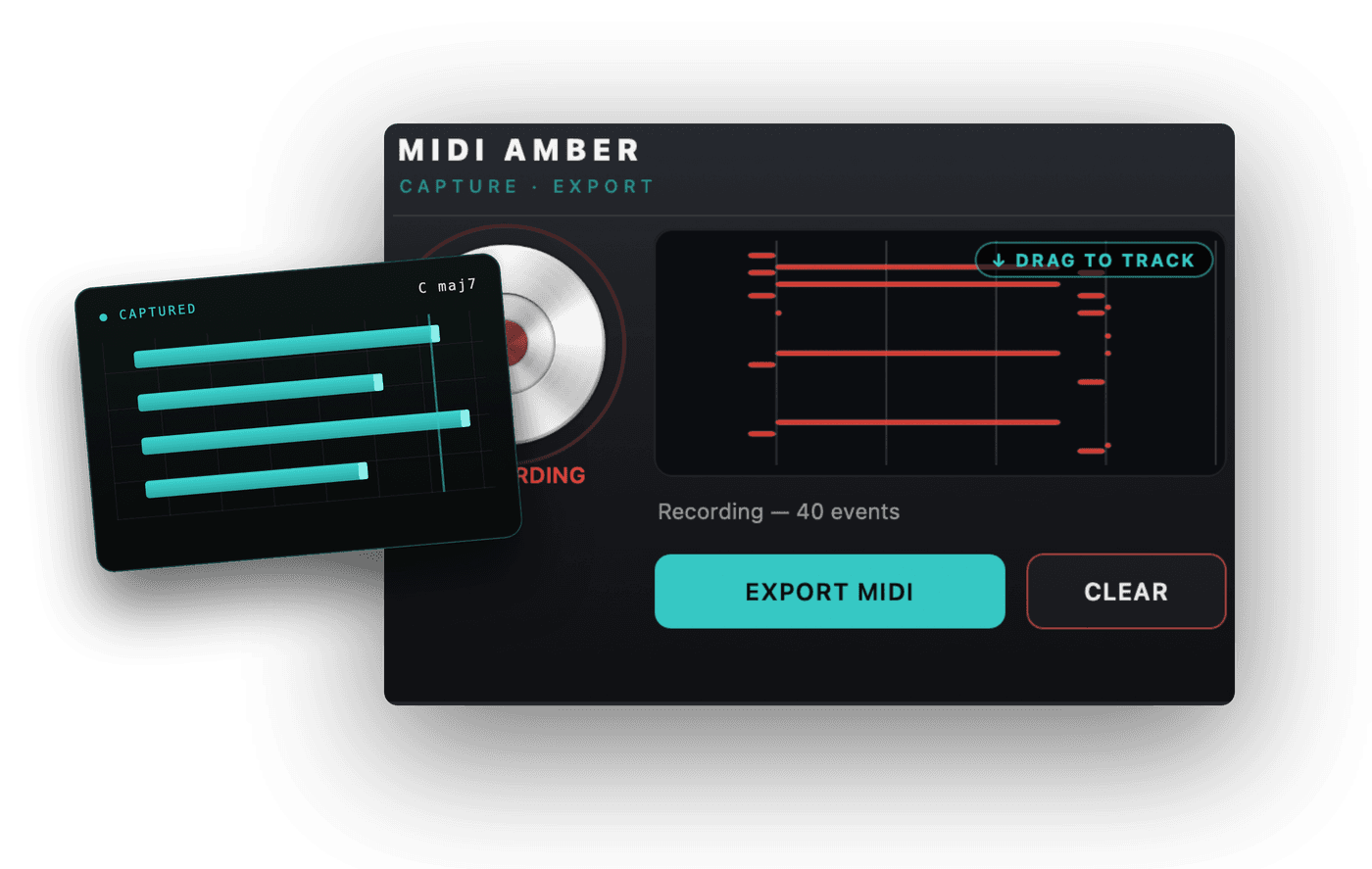 MIDI Amber project preview