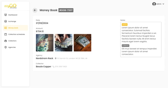 myGO web app 8
