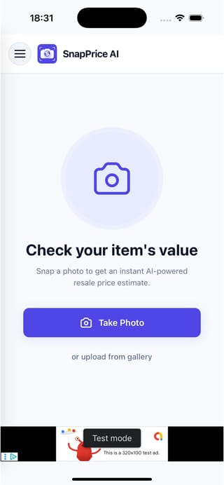 SnapPrice AI Scan