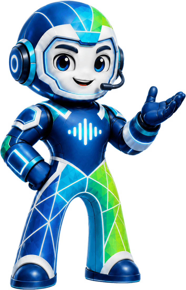 Bridge, the Bridge Voice mascot